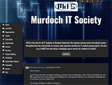 Tablet Screenshot of mits.murdoch.edu.au